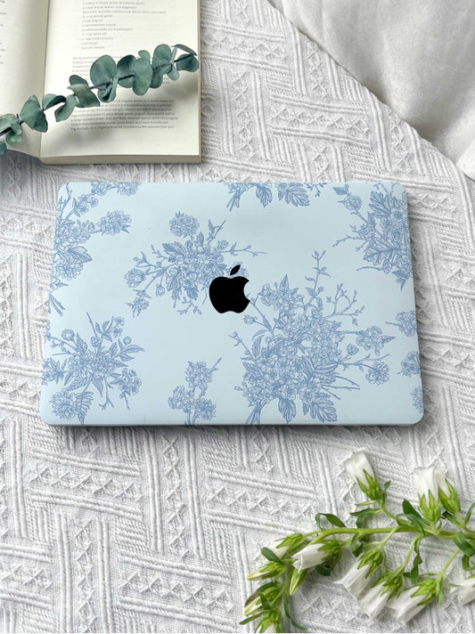 Blue Leaf Macbook M2 Air 13 2022 A2681 Pro 13 A2338 Pro 14 15 16 M3 Air 15 A3114 2024 Laptop Case For Air 13 11 Friend Gifts For Her