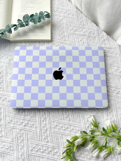 Purple Plaid New Macbook M2 Air 13 2022 A2681 Pro 13 A2338 Pro 14 15 16 M3 Air 15 A3114 2024 Laptop Case For Air 13 11 Back To School Gifts