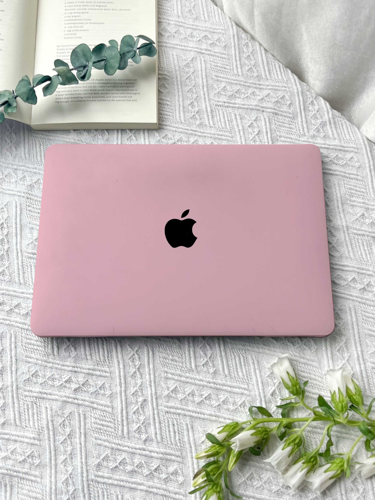 Matte Pure Pink New Macbook M2 Air 13 2022 A2681 Pro 13 A2338 Pro 14 15 16 M3 Air 15 A3114 2024 Laptop Case For Air 13 11 Case Gifts For Her