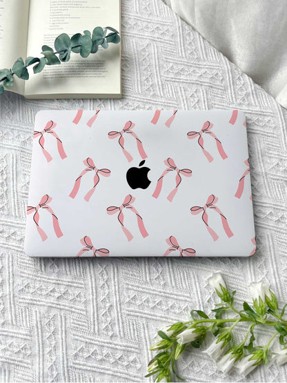 Pink Ribbon New Macbook M2 Air 13 2022 A2681 Pro 13 A2338 Pro 14 15 16 M3 Air 15 A3114 2024 Laptop Case For Air 13 11 Back To School Gifts