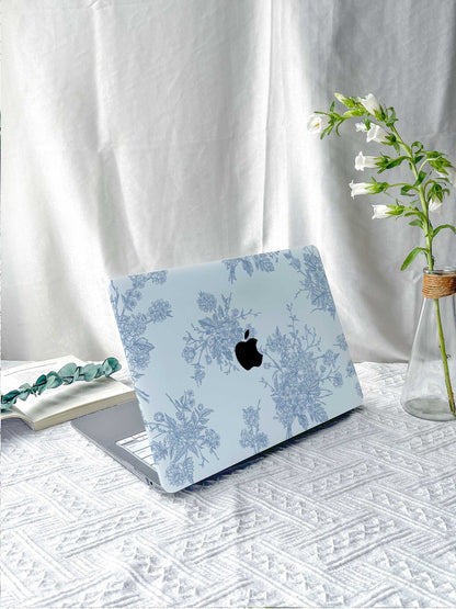 Blue Leaf Macbook M2 Air 13 2022 A2681 Pro 13 A2338 Pro 14 15 16 M3 Air 15 A3114 2024 Laptop Case For Air 13 11 Friend Gifts For Her