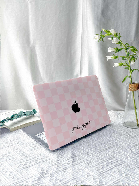 Pink Plaid Macbook M4 2024 Pro16 Case M2 Air 13 2022 A2681 Pro 13 A2338 Pro 14 15 M3 Air 15 A3114 2024 Laptop Case For Air 13“ Gifts For Her